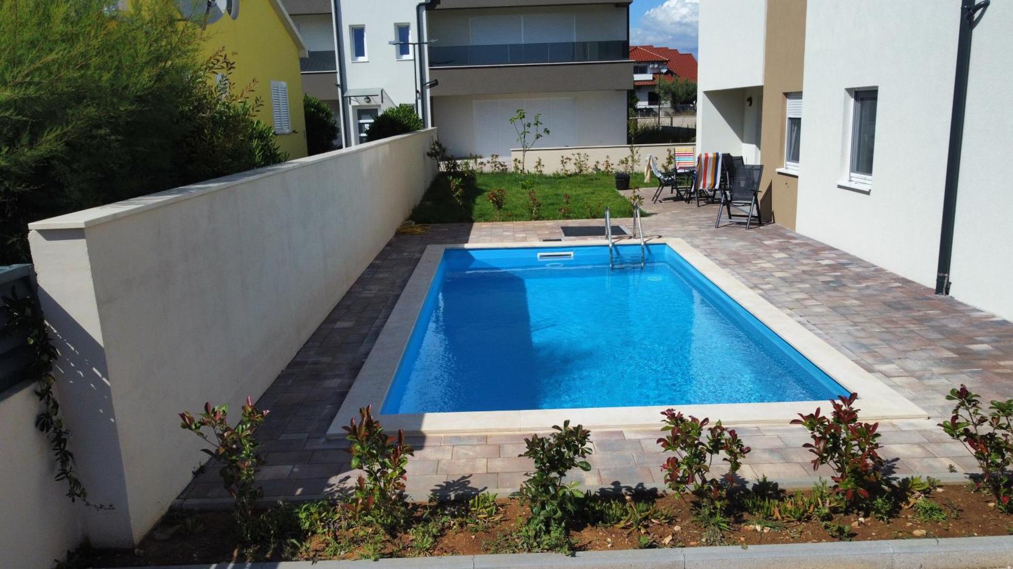 Apartment Relex With Pool & Jacuzzi Privlaka  Zewnętrze zdjęcie